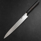 Yanagiba Blue steel #2 Damas Manche en Buffle et Ébène 210mm-[Musashi]-[Couteaux de cuisine japonais]