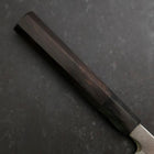 Yanagiba Blue steel #2 Damas Manche en Buffle et Ébène 210mm-[Musashi]-[Couteaux de cuisine japonais]