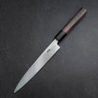 Yanagiba Blue Steel #2 Kasumi Manche en Noyer 165mm-[Musashi]-[Couteaux de cuisine japonais]