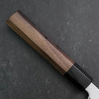 Yanagiba Blue Steel #2 Kasumi Manche en Noyer 165mm-[Musashi]-[Couteaux de cuisine japonais]