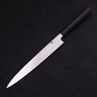 Yanagiba Blue Steel #2 Kurouchi Chokin Sakura-Fuji Buffalo Ebony Handle 240mm-[Musashi]-[Japanese-Kitchen-Knives]
