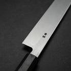 Yanagiba Blue steel #2 Suminagashi Manche en Buffle et Ébène 300mm-[Musashi]-[Couteaux de cuisine japonais]