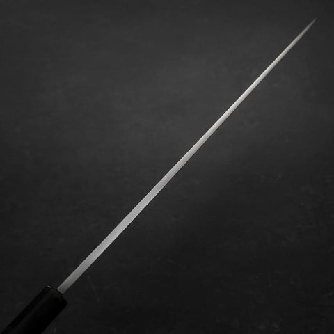 Yanagiba Blue steel #2 Suminagashi Manche en Buffle et Ébène 300mm-[Musashi]-[Couteaux de cuisine japonais]