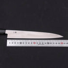 Yanagiba Gaucher Silver Steel #3 Kasumi Manche en Buffle et Ébène 210mm-[Musashi]-[Couteaux de cuisine japonais]