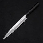 Yanagiba Gaucher Silver Steel #3 Kasumi Manche en Buffle et Ébène 240mm-[Musashi]-[Couteaux de cuisine japonais]