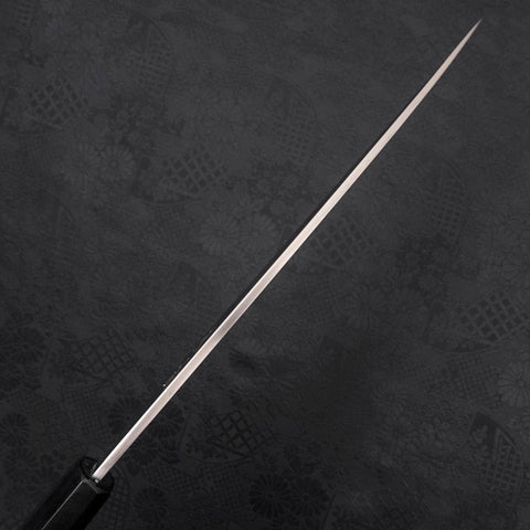 Yanagiba Gaucher Silver Steel #3 Kasumi Manche en Buffle et Ébène 240mm-[Musashi]-[Couteaux de cuisine japonais]