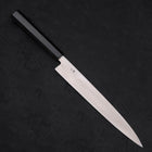 Yanagiba Gaucher Silver Steel #3 Kasumi Manche en Buffle et Ébène 240mm-[Musashi]-[Couteaux de cuisine japonais]
