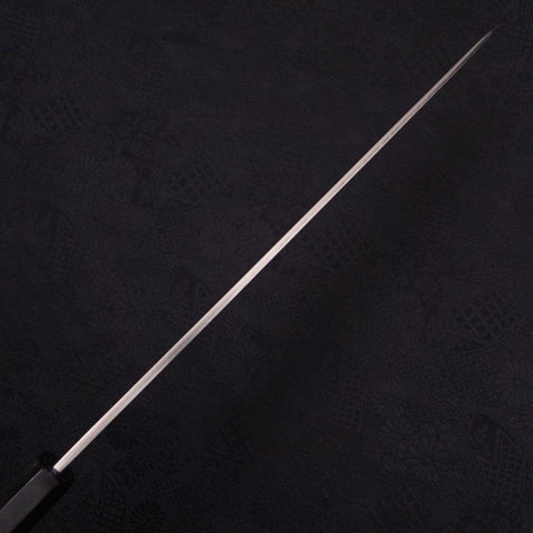 Yanagiba Gaucher Silver Steel #3 Kasumi Manche en Buffle et Ébène 300mm-[Musashi]-[Couteaux de cuisine japonais]