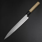 Yanagiba Gaucher Silver Steel #3 Kasumi Manche en Buffle et Magnolia 240mm-[Musashi]-[Couteaux de cuisine japonais]