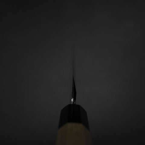 Yanagiba Gaucher Silver Steel #3 Kasumi Manche en Buffle et Magnolia 260mm-[Musashi]-[Couteaux de cuisine japonais]