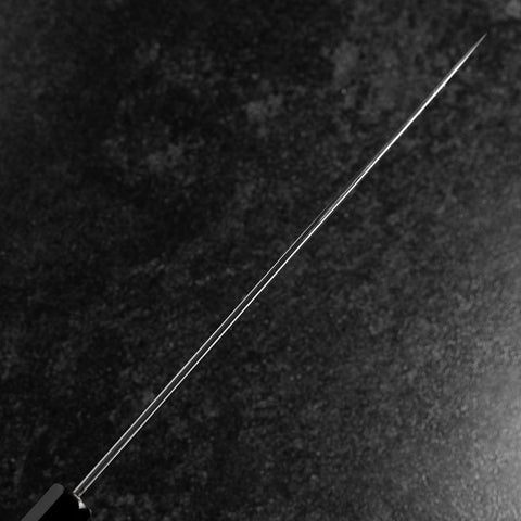 Yanagiba Gaucher Silver Steel #3 Kasumi Manche en Buffle et Magnolia 260mm-[Musashi]-[Couteaux de cuisine japonais]