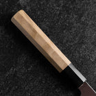 Yanagiba Gaucher Silver Steel #3 Kasumi Manche en Buffle et Magnolia 260mm-[Musashi]-[Couteaux de cuisine japonais]