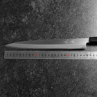 Yanagiba Gaucher Silver Steel #3 Kasumi Manche en Buffle et Magnolia 260mm-[Musashi]-[Couteaux de cuisine japonais]
