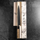 Yanagiba Gaucher Silver Steel #3 Kasumi Manche en Buffle et Magnolia 260mm-[Musashi]-[Couteaux de cuisine japonais]
