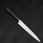 Yanagiba Gaucher White Steel #2 Kasumi Manche en Buffle et Ébène 210mm-[Musashi]-[Couteaux de cuisine japonais]
