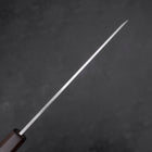Yanagiba Gaucher White Steel #2 Kasumi Manche en Buffle et Ébène 210mm-[Musashi]-[Couteaux de cuisine japonais]