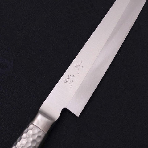 Yanagiba Molybdenum Inox Intégral Manche Occidental 210mm-[Musashi]-[Couteaux de cuisine japonais]