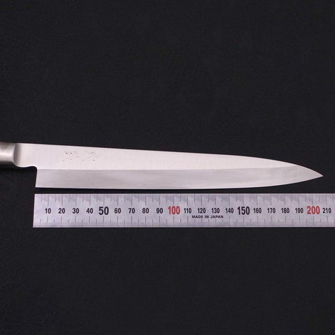 Yanagiba Molybdenum Inox Intégral Manche Occidental 210mm-[Musashi]-[Couteaux de cuisine japonais]