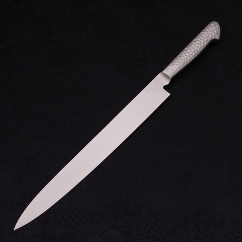 Yanagiba Molydenum Inox Intégral Manche Occidental 240mm-[Musashi]-[Couteaux de cuisine japonais]