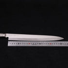 Yanagiba Molydenum Inox Intégral Manche Occidental 240mm-[Musashi]-[Couteaux de cuisine japonais]