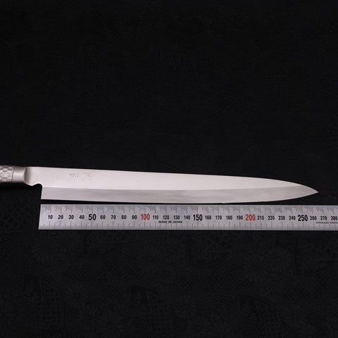 Yanagiba Molydenum Inox Intégral Manche Occidental 240mm-[Musashi]-[Couteaux de cuisine japonais]