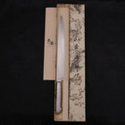 Yanagiba Molydenum Inox Intégral Manche Occidental 240mm-[Musashi]-[Couteaux de cuisine japonais]