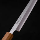 Yanagiba SK Steel Kasumi Manche en Chêne 210mm-[Musashi]-[Couteaux de cuisine japonais]
