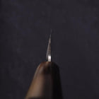 Yanagiba Silver Steel #3 Kasumi Buffalo Ebony Handle 240mm-[Musashi]-[Japanese-Kitchen-Knives]