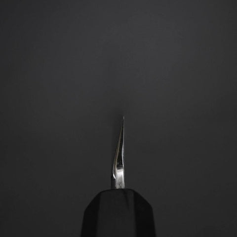 Yanagiba Silver Steel #3 Kasumi Buffalo Ebony Handle 300mm-[Musashi]-[Japanese-Kitchen-Knives]