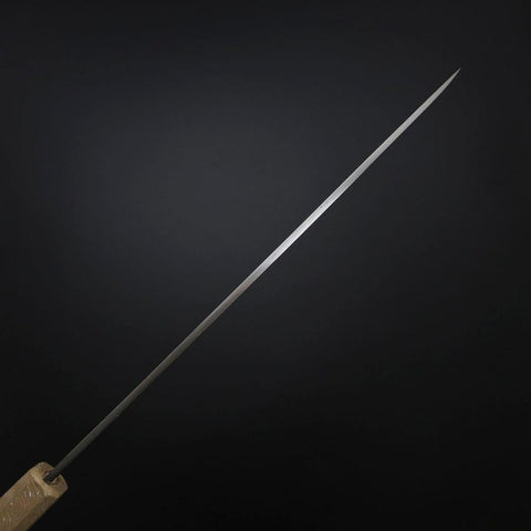 Yanagiba Silver Steel #3 Kasumi Manche Urushi Blanc 260mm-[Musashi]-[Couteaux de cuisine japonais]