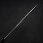 Yanagiba Silver Steel #3 Kasumi Manche Urushi Bleu Sombre 260mm-[Musashi]-[Couteaux de cuisine japonais]