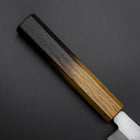 Yanagiba Silver Steel #3 Kasumi Manche Yaki Urushi 205mm-[Musashi]-[Couteaux de cuisine japonais]