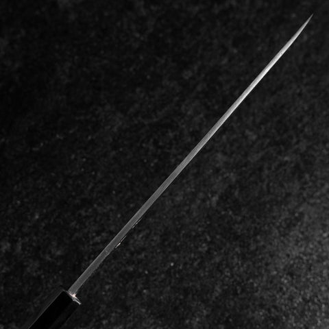 Yanagiba Silver Steel #3 Kasumi Manche en Buffle et Ébène 200mm-[Musashi]-[Couteaux de cuisine japonais]