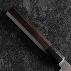 Yanagiba Silver Steel #3 Kasumi Manche en Buffle et Ébène 200mm-[Musashi]-[Couteaux de cuisine japonais]