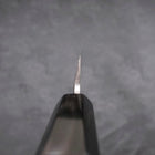 Yanagiba Silver Steel #3 Kasumi Manche en Buffle et Ébène 210mm-[Musashi]-[Couteaux de cuisine japonais]