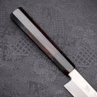 Yanagiba Silver Steel #3 Kasumi Manche en Buffle et Ébène 210mm-[Musashi]-[Couteaux de cuisine japonais]