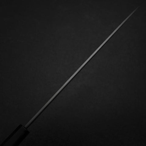 Yanagiba Silver Steel #3 Kasumi Manche en Buffle et Ébène 260mm-[Musashi]-[Couteaux de cuisine japonais]