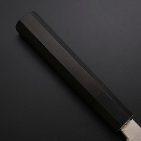 Yanagiba Silver Steel #3 Kasumi Manche en Buffle et Ébène 270mm-[Musashi]-[Couteaux de cuisine japonais]