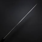 Yanagiba Silver Steel #3 Kasumi Manche en Buffle et Ébène 300mm-[Musashi]-[Couteaux de cuisine japonais]
