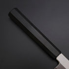 Yanagiba Silver Steel #3 Kasumi Manche en Buffle et Ébène 300mm-[Musashi]-[Couteaux de cuisine japonais]