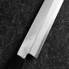 Yanagiba Silver Steel #3 Kasumi Manche en Buffle et Magnolia 260mm-[Musashi]-[Couteaux de cuisine japonais]