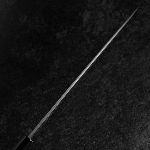 Yanagiba Silver Steel #3 Kasumi Manche en Buffle et Magnolia 260mm-[Musashi]-[Couteaux de cuisine japonais]