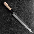 Yanagiba Silver Steel #3 Kasumi Manche en Buffle et Magnolia 260mm-[Musashi]-[Couteaux de cuisine japonais]