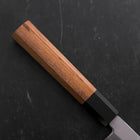 Yanagiba Silver Steel #3 Kasumi Manche en Buffle et Teck 210mm-[Musashi]-[Couteaux de cuisine japonais]