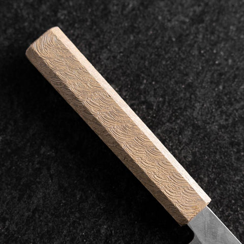 Yanagiba VG-10 Damas Manche Urushi Blanc 210mm-[Musashi]-[Couteaux de cuisine japonais]