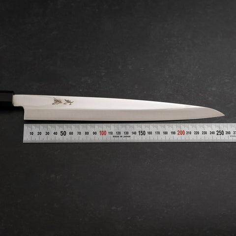 Yanagiba VG-10 Damas Manche en Cerisier 270mm avec Saya-[Musashi]-[Couteaux de cuisine japonais]