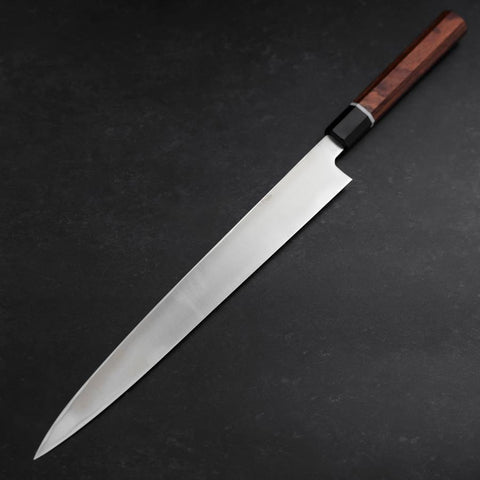 Yanagiba VG-10 Damas Manche en Cerisier 300mm avec Saya-[Musashi]-[Couteaux de cuisine japonais]
