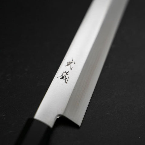 Yanagiba VG-10 Damas Manche en Cerisier 300mm avec Saya-[Musashi]-[Couteaux de cuisine japonais]