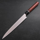 Yanagiba VG-10 Damas Manche en Cerisier anthracite 240mm avec Saya-[Musashi]-[Couteaux de cuisine japonais]