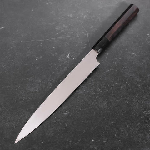 Yanagiba VG-10 Kasumi Buffalo Ebony Handle 240mm-[Musashi]-[Japanese-Kitchen-Knives]